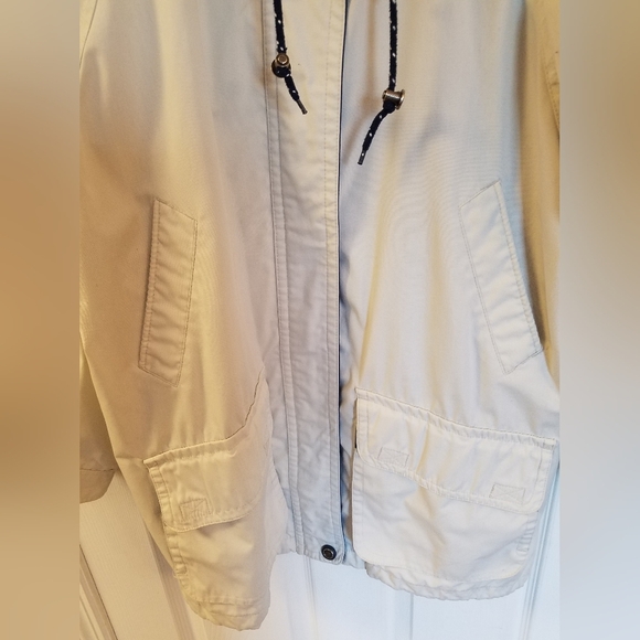 Pacific Trail Women's Jacket with Drawstring Hood Beige Size Large - Picture 5 of 16